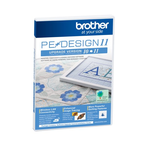 Brother PE Design 10 to 11 Upgrade